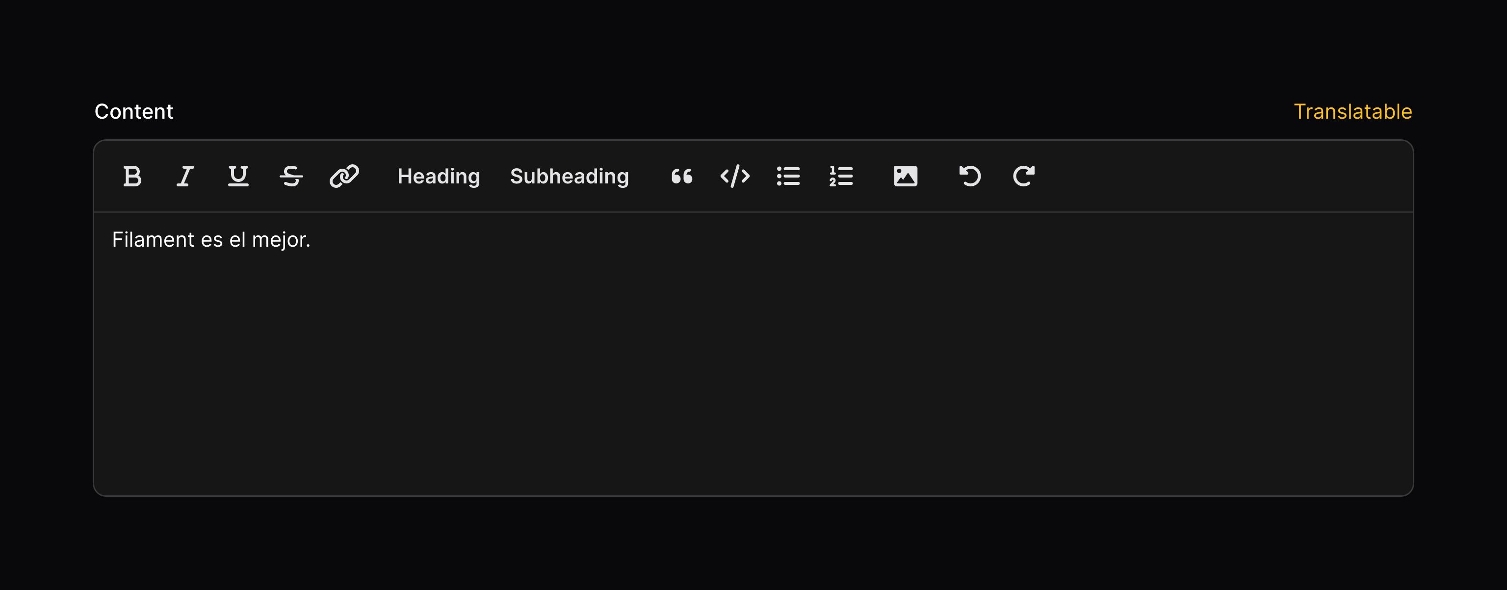 Form field with hint color