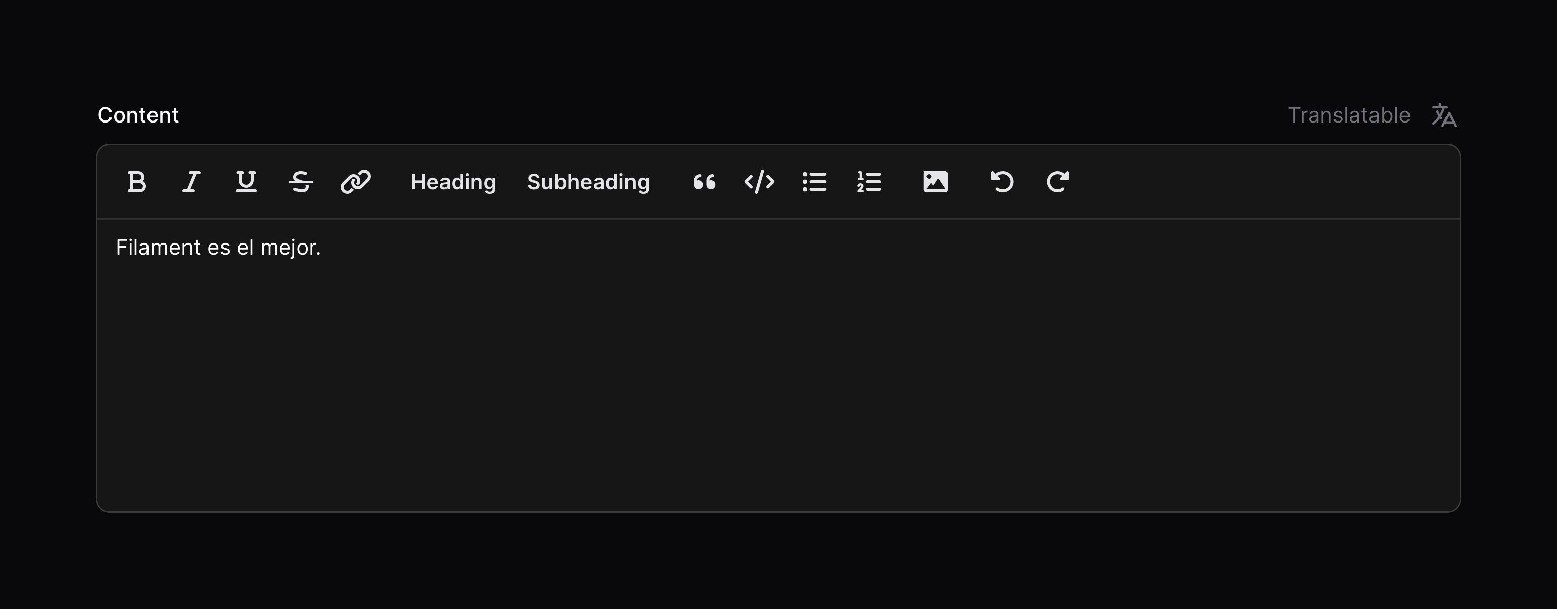 Form field with hint icon