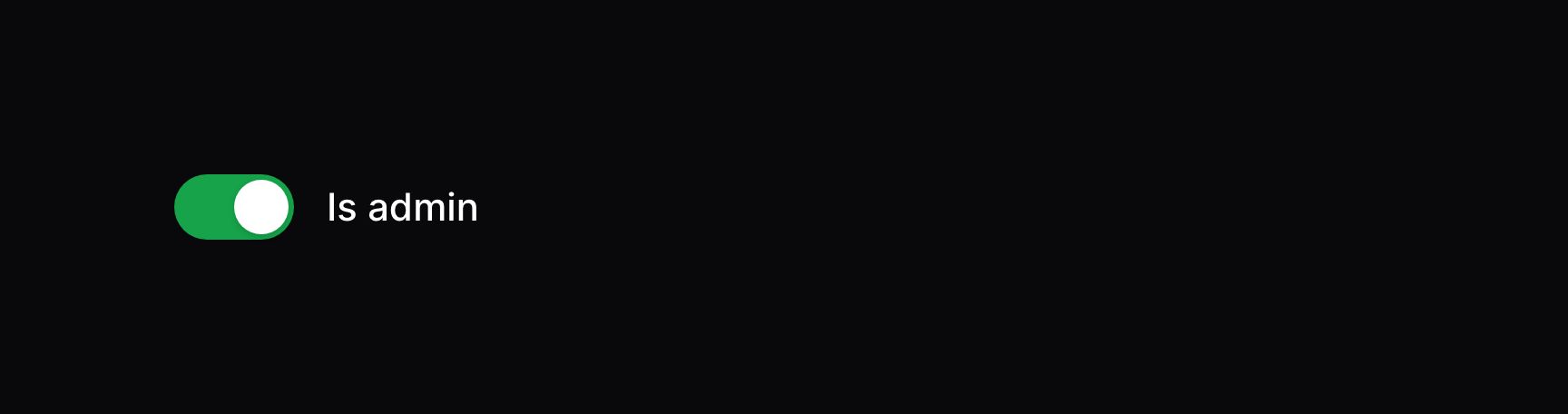 Toggle on color
