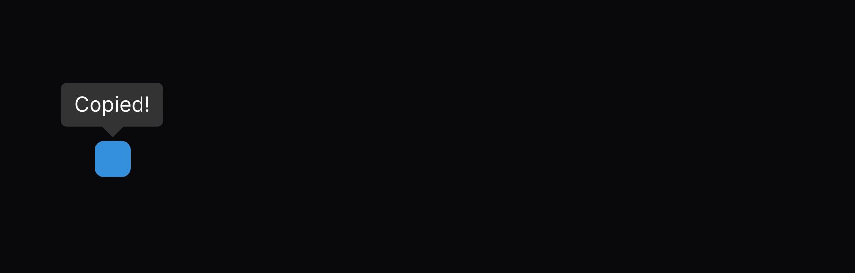 Color entry with a button to copy it