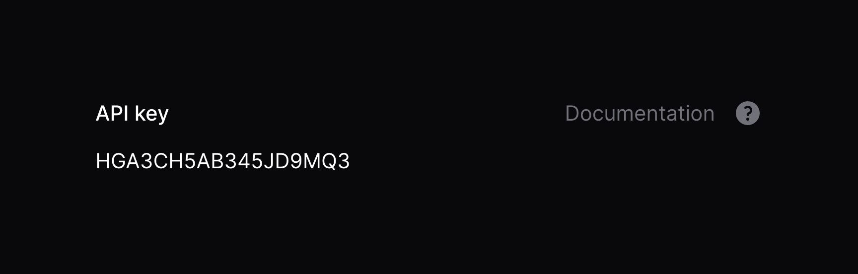 Entry with hint icon