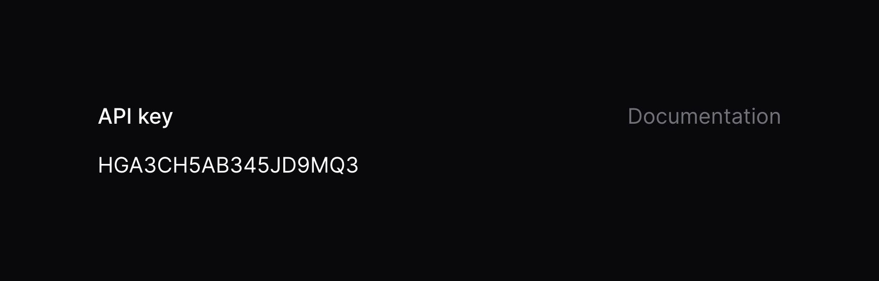 Entry with hint
