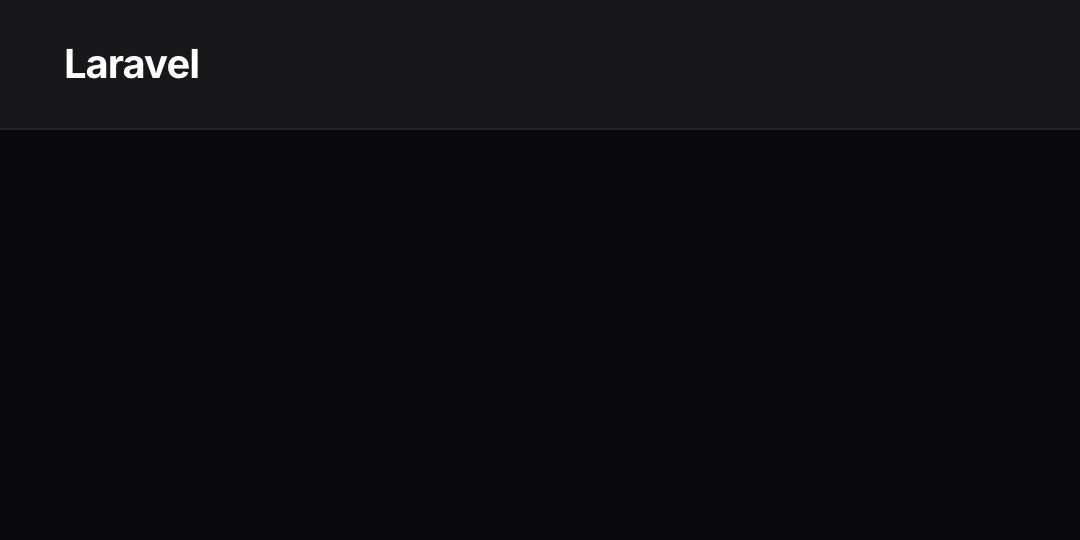 Disabled navigation sidebar