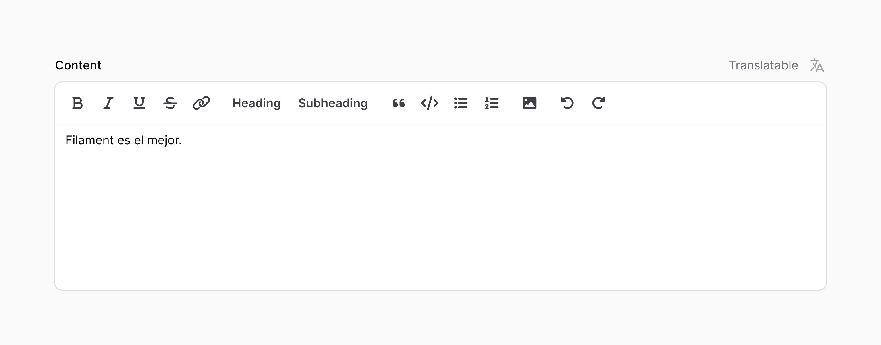 Form field with hint icon