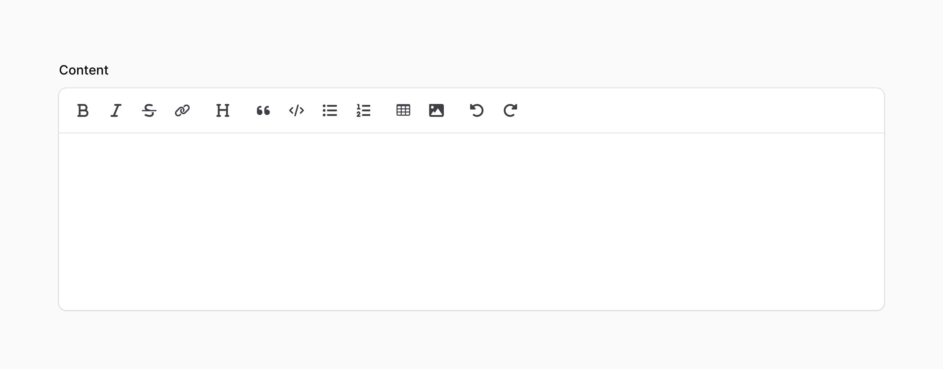 Markdown editor