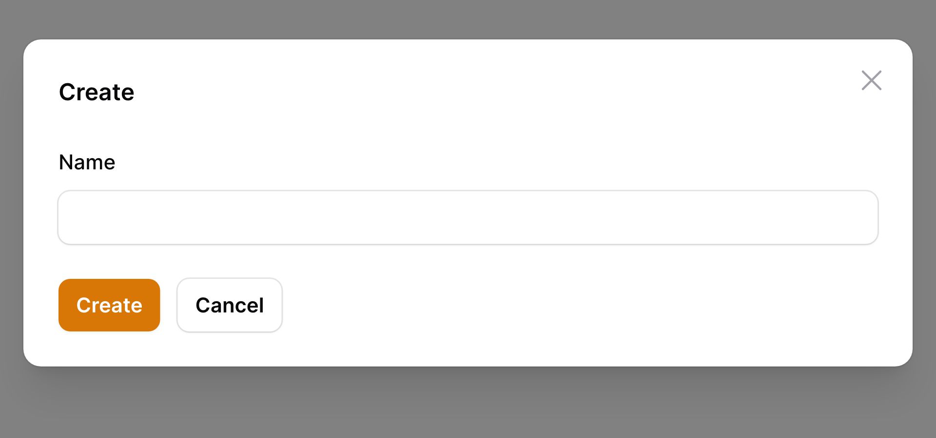 Select with create option modal