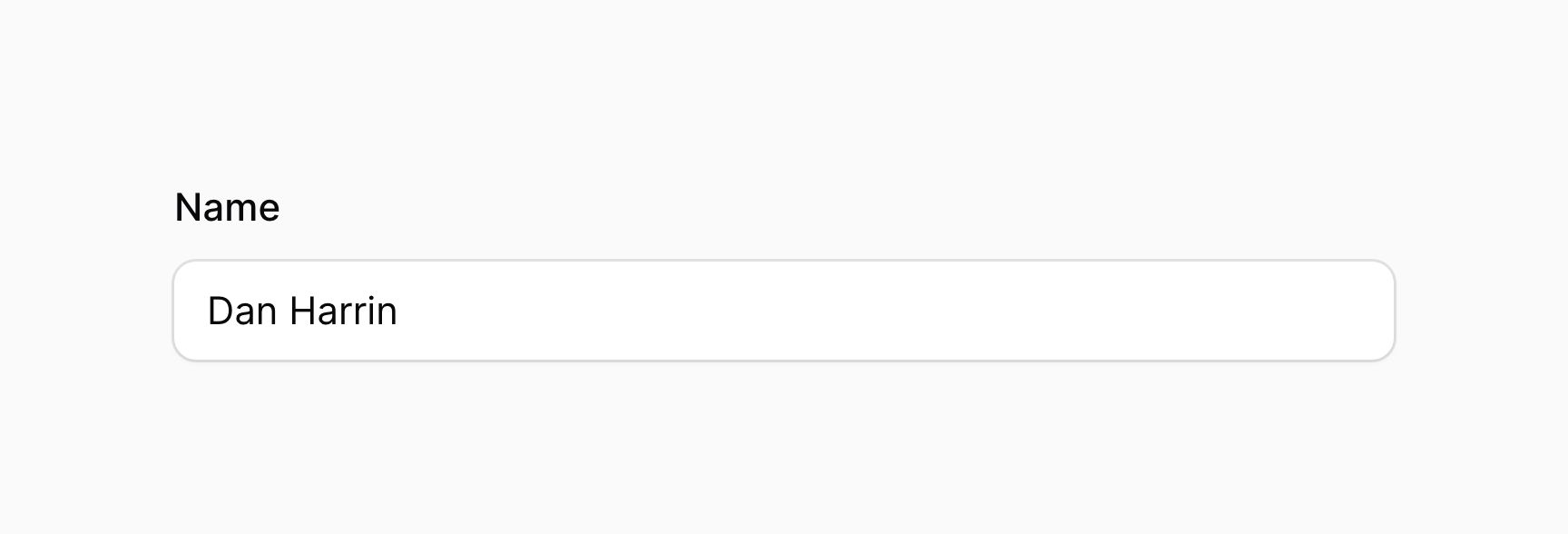 Text input