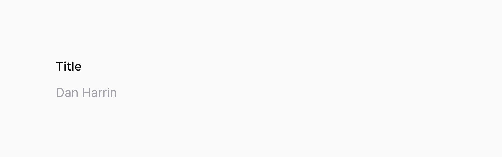 Entry with a placeholder for empty state
