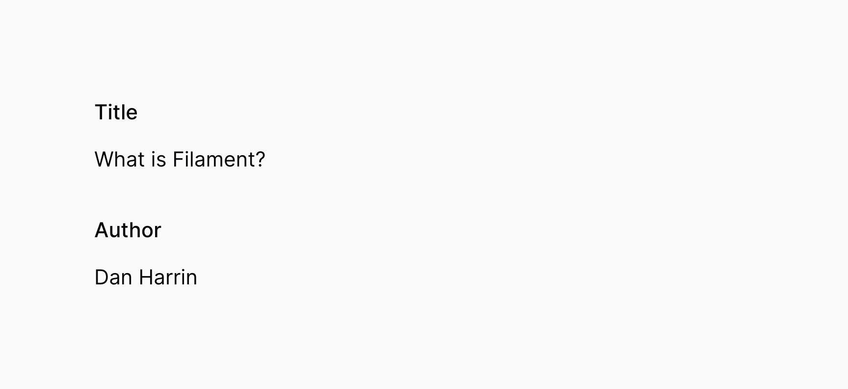 Entries in an infolist