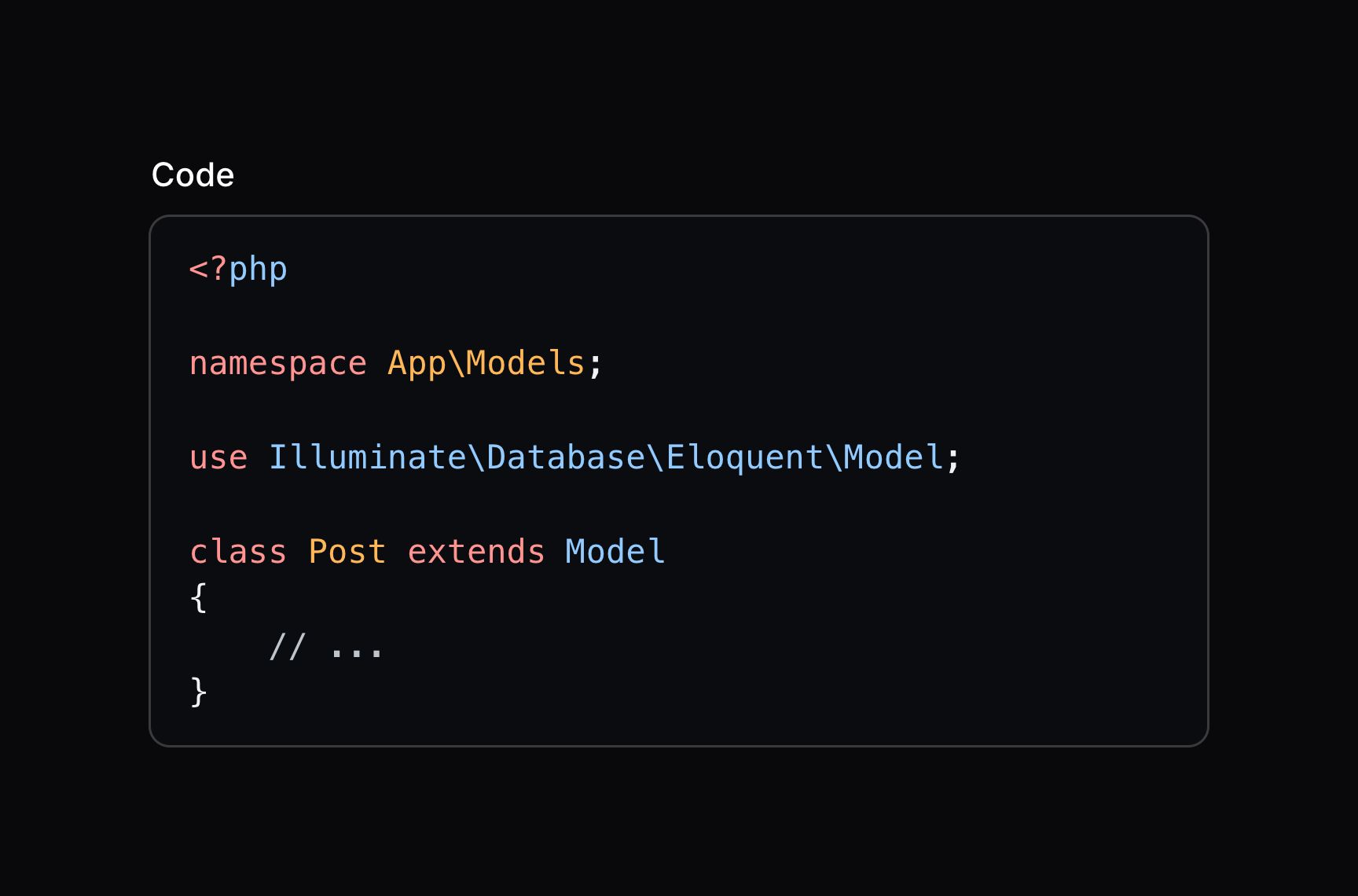 Code entry