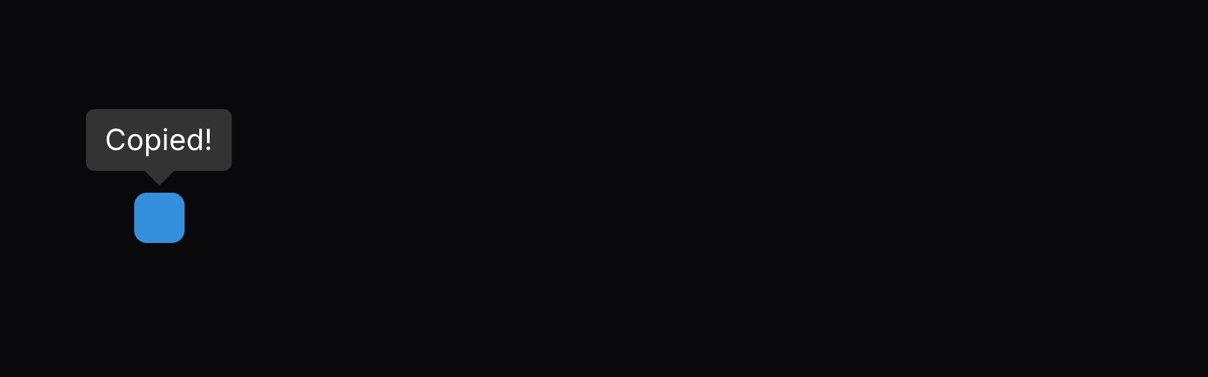 Color entry with a button to copy it