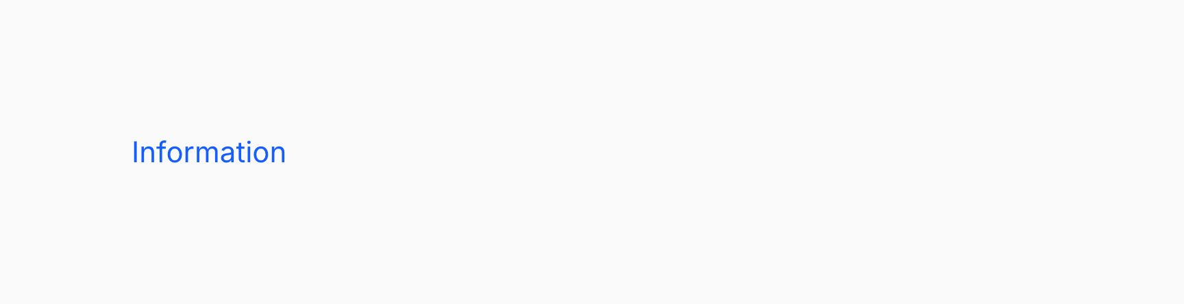 Text in the info color